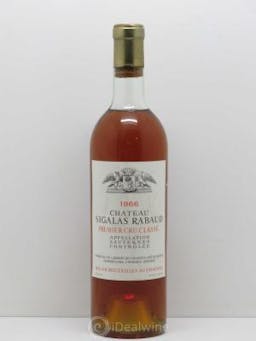 Château Sigalas Rabaud 1er Grand Cru Classé  1966 - Lot of 1 Bottle