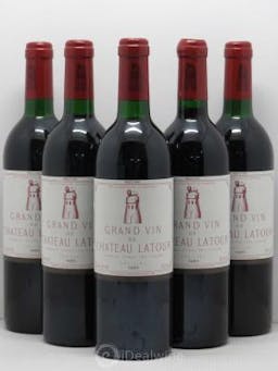 Château Latour 1er Grand Cru Classé  1985 - Lot of 5 Bottles