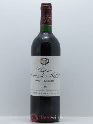 Château Sociando Mallet  1996 - Lot of 1 Bottle