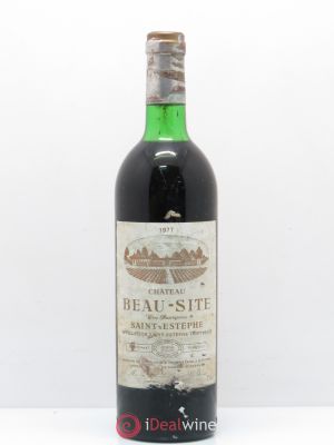Château Beau Site Cru Bourgeois  1977 - Lot of 1 Bottle