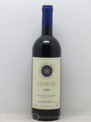 Bolgheri DOC Sassicaia Famille Incisa della Rochetta  1999 - Lot of 1 Bottle