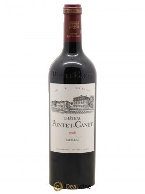 Château Pontet Canet 5ème Grand Cru Classé  2018 - Lot of 1 Bottle