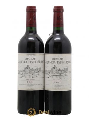 Château Larrivet Haut-Brion 2001 - Lot de 2 Bottles