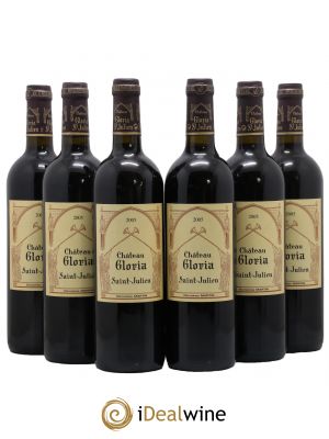 Château Gloria  2005 - Lot of 6 Bottles