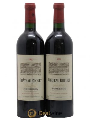 Château Rouget 2002 - Lot de 2 Bottles