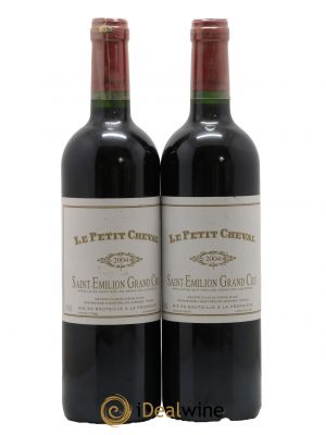 Le Petit Cheval Second Vin 2004 - Lot de 2 Bottles