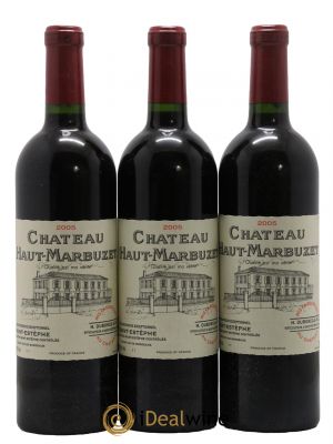 Château Haut Marbuzet  2005 - Posten von 3 Flaschen