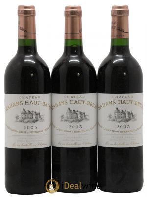 Clarence (Bahans) de Haut-Brion Second Vin 2003 - Lot de 3 Bottiglie