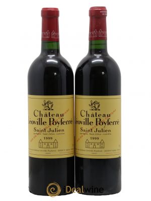 Château Léoville Poyferré 2ème Grand Cru Classé  1999 - Lot of 2 Bottles