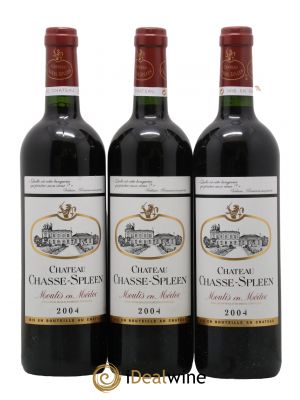 Château Chasse Spleen  2004 - Lot of 3 Bottles