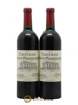 Château Haut Marbuzet 2004 - Lot de 2 Bottles