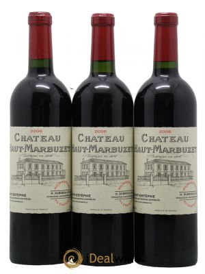 Château Haut Marbuzet  2006 - Lot of 3 Bottles