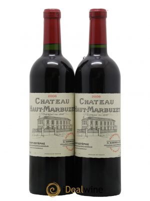 Château Haut Marbuzet 2006 - Lot de 2 Bottles