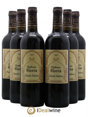 Château Gloria 2005 - Lot de 6 Bottles