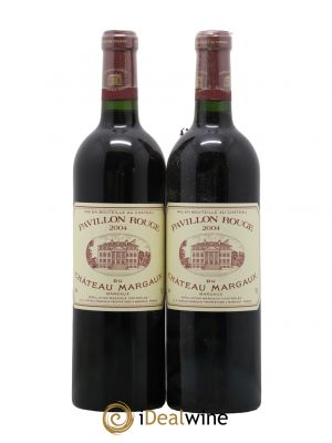 Pavillon Rouge du Château Margaux Second Vin 2004 - Lot de 2 Bottles