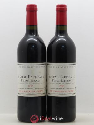 Château Haut-Bailly Cru Classé de Graves  1995 - Lot of 2 Bottles