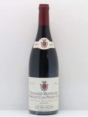 Chassagne-Montrachet 1er Cru Morgeot-Clos Pitois Domaine Roger Belland 2007 - Lot of 1 Bottle