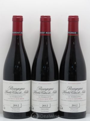 Hautes-Côtes de Nuits La Poirelotte Laurent Roumier  2012 - Lot of 3 Bottles