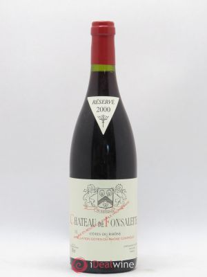 Côtes du Rhône Château de Fonsalette SCEA Château Rayas  2000 - Lot of 1 Bottle