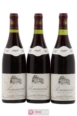 Pommard Vaudoisey (no reserve) 1996 - Lot of 3 Bottles
