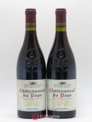 Châteauneuf-du-Pape Club des Sommeliers (no reserve) 1995 - Lot of 2 Bottles
