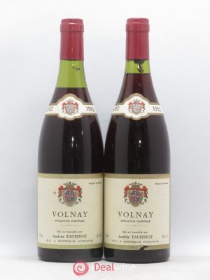 Volnay Andrée Taupenot 1992 - Lot of 2 Bottles