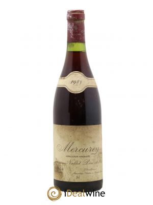 Mercurey Jeannin Naltet Pere Et Fils 1985 - Lot of 1 Bottle
