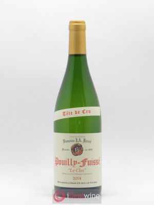 Pouilly-Fuissé Tête de Cru Le Clos J.A. Ferret (Domaine)  2014 - Lot of 1 Bottle