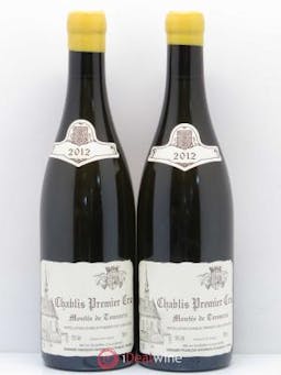 Chablis 1er Cru Montée de Tonnerre Raveneau (Domaine)  2012 - Lot of 2 Bottles