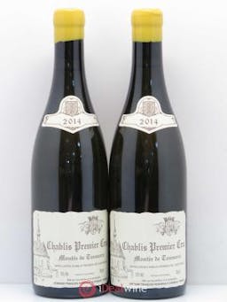 Chablis 1er Cru Montée de Tonnerre Raveneau (Domaine)  2014 - Lot of 2 Bottles