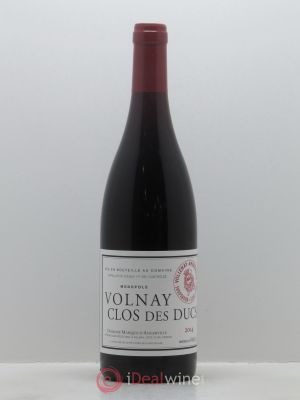 Volnay 1er Cru Clos des Ducs Marquis d'Angerville (Domaine)  2014 - Lot de 1 Bouteille