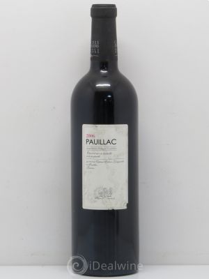 Pauillac Grande réserve Club des sommeliers mis en bouteille par Pichon Longueville 2006 - Lot of 1 Bottle