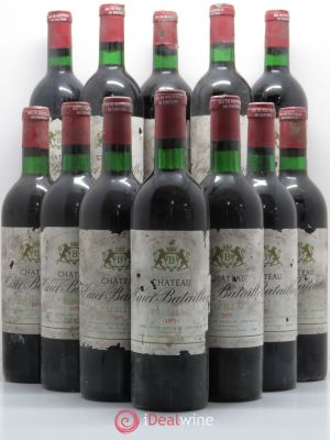 Château Haut Batailley 5ème Grand Cru Classé  1975 - Lot of 12 Bottles