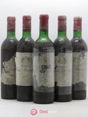 Château Haut Batailley 5ème Grand Cru Classé  1970 - Lot of 5 Bottles