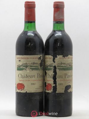 Château Pavie 1er Grand Cru Classé A  1982 - Lot of 2 Bottles
