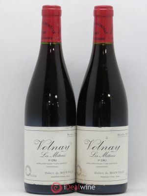 Volnay 1er Cru Les Mitans de Montille (Domaine)  1996 - Lot of 2 Bottles