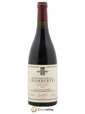 Chambertin Grand Cru Jean et Jean-Louis Trapet  1990 - Lot of 1 Bottle