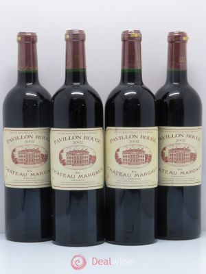 Pavillon Rouge du Château Margaux Second Vin  2002 - Lot of 4 Bottles
