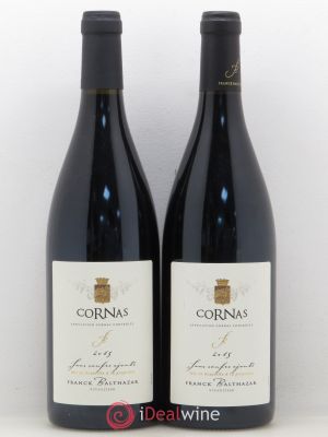 Cornas Domaine Franck Balthazar 2015 - Lot of 2 Bottles
