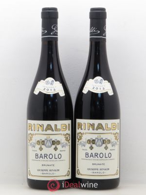 Barolo DOCG Brunate Giuseppe Rinaldi 2013 - Lot of 2 Bottles
