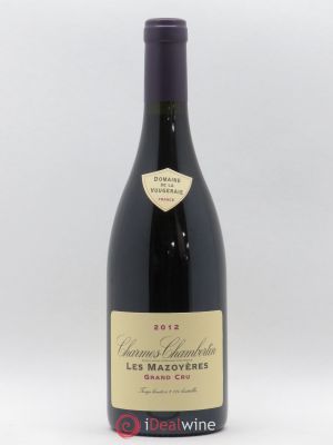 Charmes-Chambertin Grand Cru Les Mazoyères La Vougeraie  2012 - Lot of 1 Bottle