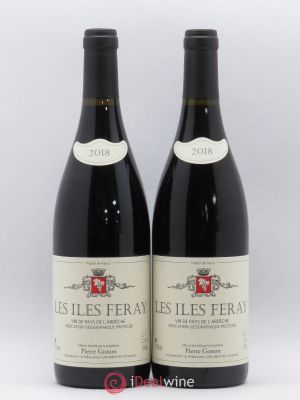 IGP Ardèche Les Iles Feray Gonon (Domaine)  2018 - Lot of 2 Bottles