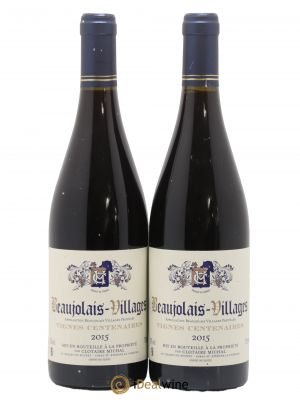 Beaujolais Vignes Centenaires domaine Clotaire Michal 2015 - Lot de 2 Bouteilles