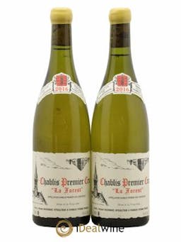 Chablis 1er Cru La Forest Vincent Dauvissat (Domaine)  2016 - Lot of 2 Bottles