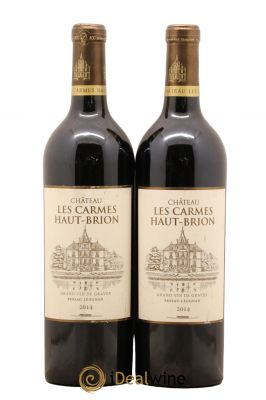 Château Les Carmes Haut-Brion 2014 - Lot de 2 Bottles