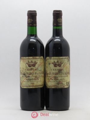 Château Bel Air Marquis d'Aligre  1998 - Lot of 2 Bottles
