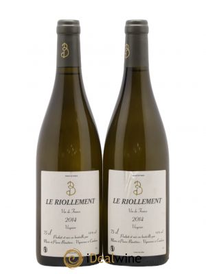 Vin de France Le Riollement Viognier Marie et Pierre Bénetière (Domaine)  2014