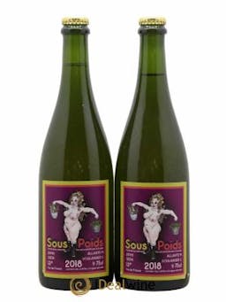 Vin de France Sous Poids Allante Boulanger  2018 - Lot of 2 Bottles