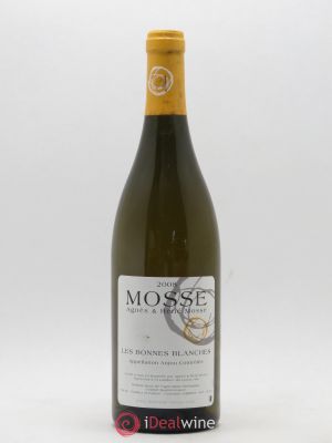 Anjou Les Bonnes Blanches Mosse (Domaine)  2008 - Lot of 1 Bottle