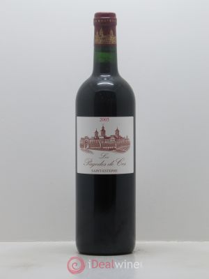 Les Pagodes de Cos Second Vin  2005 - Lot de 1 Bouteille
